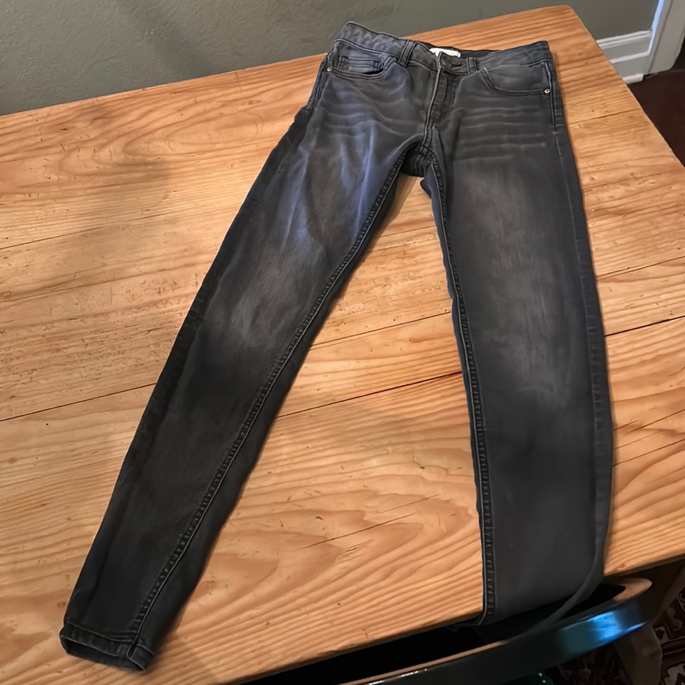 H&M jeans size 2, dark grey